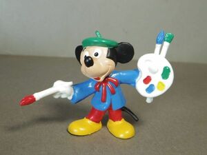 ディズニー ミッキーマウス PVCフィギュア 絵描き BULLYLAND