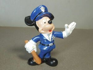 ディズニー ミッキーマウス PVCフィギュア 警察官 BULLYLAND