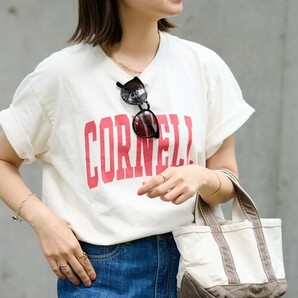 2022SS★美品★JOURNALSTANDARD カレッジロゴTシャツ 定価5,500円 ホワイト 春 夏 ジャーナルスタンダードの画像3