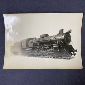 満鉄 南満洲鉄道 「パシコ」PASHIKO SL5勝利 古写真 白黒写真 パシコ型蒸気機関車 16.7×12cm 鉄道写真 