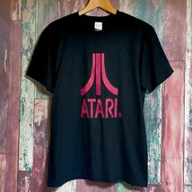 送込　 ATARI スティーブジョブズ　富士山ロゴ　アタリ　半袖Tシャツ　黒　Lサイズ_画像1