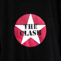 送込　The Clash ☆UK PUNK ザ・クラッシュ　半袖Tシャツ　黒　2XLサイズ_画像2