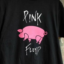 送込　PINK FLOYD アニマルズ　ピンクフロイド 　半袖Tシャツ　黒　XLサイズ_画像2