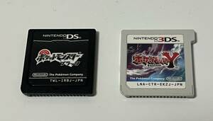 ポケットモンスター　ブラック&Y DS 3DS 中古ソフト