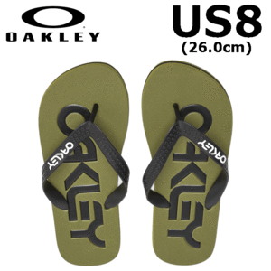 OAKLEY FOF100255 COLLEGE FLIP FLOP【オークリー】【ビーチサンダル】【サンダル】【US8(26.0cm】【86L/NewDarkBrush】【Sandals】