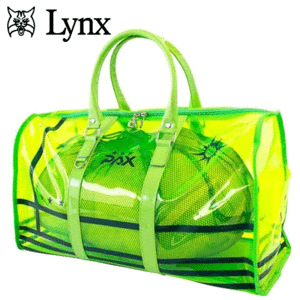 Lynx PAX ボストンバッグ PAXBB-01 【リンクス】【パクス】【ボストン】【スケルトン】【透明】【イエロー】【GolfBag】