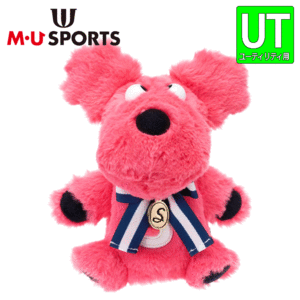 M・U SPORTS ふわふわボア SHUSHU ユーティリティ ヘッドカバー 703J2554【MUスポーツ】【UT用】【ピンク】【HeadCover】