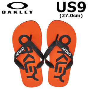 OAKLEY FOF100255 COLLEGE FLIP FLOP【オークリー】【ビーチサンダル】【サンダル】【US9(27.0cm】【71G/NeonOrange】【Sandals】