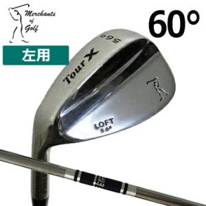 【レフティ】MARCHANT OF GOLF　TOUR X Wedge LH【ツアーX】【ウェッジ】【スチールシャフト】【左用】【ロフト：60度】