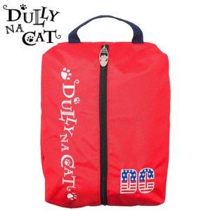 DULLY NA CAT シューズケース DN-SB05【ダリーナキャット】【シューズバッグ】【靴】【レッド】【GolfBag】