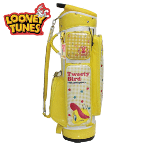 LOONEY TUNES Tweety Bird 8.5型 キャディバッグ LTCM-005【ルーニーテューンズ】【カートタイプ】【イエロー】【CaddyBag】