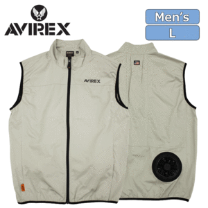 AVIREX GOLF ファン付き ベスト AVXBB1-16W【アヴィレックス】【ゴルフ】【ウェア】【グレー】【Wear】