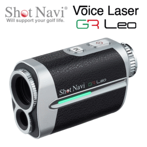 ShotNavi Voice Laser GR Leo 【ショットナビ】【ゴルフ】【音声】【レーザー】【高低差】【距離測定器】【ブラック】【GPS/測定器】