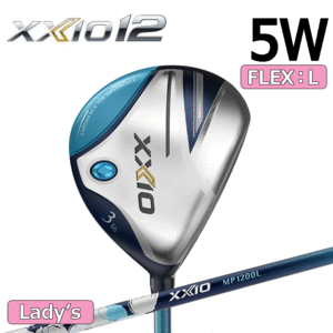 【レディース】DUNLOP XXIO 12 フェアウェイウッド 5W 【ゼクシオ】【MP1200】【ブルー】【FLEX：L】【20度】【Fairwaywood】