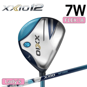 【レディース】DUNLOP XXIO 12 フェアウェイウッド 7W 【ゼクシオ】【MP1200】【ブルー】【FLEX：A】【23度】【Fairwaywood】