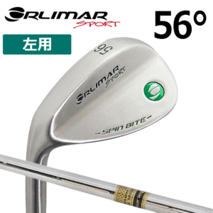 【レフティー】ORLIMAR ウェッジ SPIN BITE WEDGE【オリマー】【スピンバイト】【グリーンバッジ】【スチールシャフト】【左用】【56度】