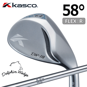 Kasco Dolphin Wedge DW-118【キャスコ】【ドルフィンウェッジ】【N.S.PRO 950GH】【FLEX：R】【ロフト：58度】【Wedge】