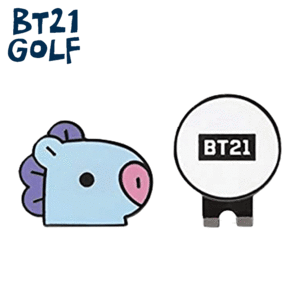 BT21 GOLF BABY ボールマーカー【ビーティーイシビル】【マーカー】【クリップマーカー】【キャラクター】【MANG】【RoundItem】