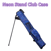 1円～ NEON STAND CLUB CASE スタンド式クラブケース【オリジナル】【セルフスタンド】【クラブケース】【ネオン】【ブルー】【1円】_画像1