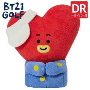 BT21 GOLF HOLE IN ONE ドライバー用 ヘッドカバー【ビーティーイシビル】【ホールインワン】【キャラクター】【TATA】【HeadCover】