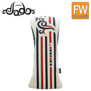 JADO Stripe Tribal Series フェアウェイウッド用 ヘッドカバー JGHC8888F【ジャド】【FW】【トリコマット】【HeadCover】