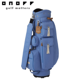 【レディース】ONOFF Caddie Bag OB0722 【オノフ】【軽量】【キャディバッグ】【0722】【8.5型】【ブルー】【CaddyBag】