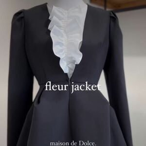 dolce fleur jacket ブラック　S