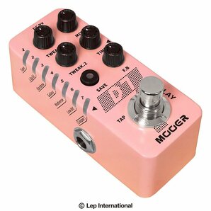 最落無し! Mooer D7 / a44712 6種類のデジタルディレイとルーパーを搭載したミニサイズのディレイ/ルーパーペダル 1円の画像3