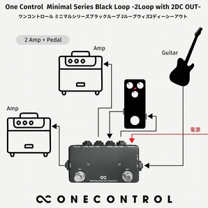 最落無し! One Control Minimal Series Black Loop / a44746 2つのDC Outを搭載した2ループスイッチャー！ 1円の画像5