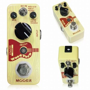 最落無し! Mooer　WoodVerb /　a44975 アコースティックギターのためのデジタルリバーブペダル 1円