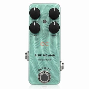 最落無し! One Control　BLUE 360 AIAB　/ a44730　伝説のベースアンプAcoustic 360/361のサウンドを超小型ペダルで！　1円