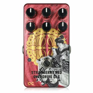  there is no final result! One Control STRAWBERRY RED OVERDRIVE DLX Japonism Edition / a44921 high operability . hold 6 knob overdrive 1 jpy 