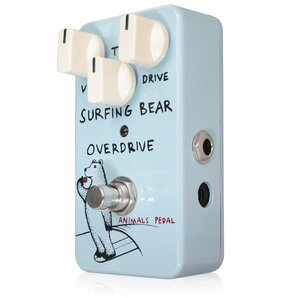 最落無し! Animals Pedal Surfing Bear Overdrive / a44836 最も基本的な歪みを作るためのオーバードライブペダル！ 1円の画像3