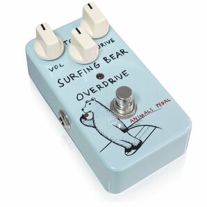 最落無し! Animals Pedal Surfing Bear Overdrive / a44836 最も基本的な歪みを作るためのオーバードライブペダル！ 1円の画像2