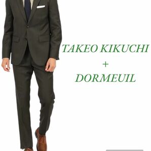 TAKEO KIKUCHI × DORMEUIL グレンチェック スーツ