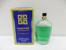 ブランド祭 香水祭 ジバンシー アンセンサ ウルトラマリン 50ml GIVENCHY INSENSE ULTRAMARINE EDT オードトワレ 箱付 使用品 長期保管品_画像3