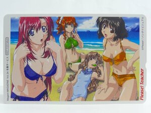 レアテレカ!! 未使用 テレカ 50度数×1枚 合田浩章 おねがい☆ティーチャー おねてぃ Megami MAGAZINE Vol.24 Please! Teacher [2]☆P