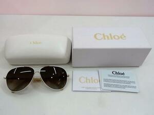 美品 クロエ サングラス ティアドロップ メガネケース 箱付 Chloe　P