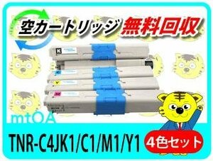 リサイクルトナーカートリッジ C301dn対応 【4色セット】