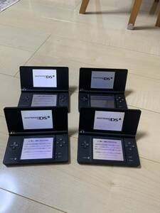 Nintendo DSi 4セット black