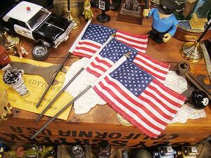  star article flag Mini flag (3 pcs set ) America miscellaneous goods american miscellaneous goods flag 