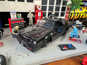 Jada　1987年　ビュイック　グランドナショナル　ダイキャストミニカー　1/24スケール　（ブラック）　リーガル