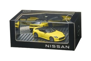 日産特注1/43 日産FAIRLADY Z (Ikazuchi Yellow / Super Black) （ＲＺ34）東京オートサロン2022