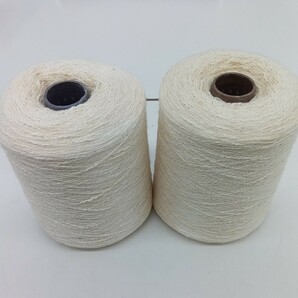 コットンスラブ 約１．5キロ 毛糸 ケイト シュシュ ピアス タッセル 手織り手編み 引き揃え糸 ファンシーヤーン アクセサリーの画像1