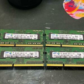 動作品 Samsung DDR3 2GBx4枚 合計8GB iMac A1311/A1312にどうぞ^^ pc3 10600s
