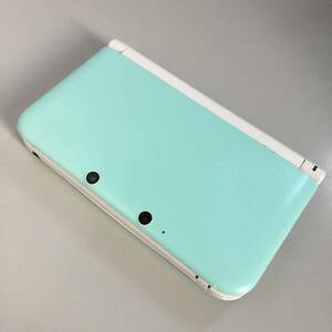 ◆Nintendo 3DS LL 本体のみ SPR-001 ミント × ホワイト ニンテンドー 任天堂 ③