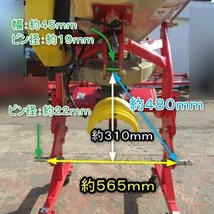 秋田 能代店 ◆営業所止め◆ ササキ ブロードキャスター CM200 スピンナー 有機 肥料 散布機 ブロキャス キャスター 東北 中古品_画像4