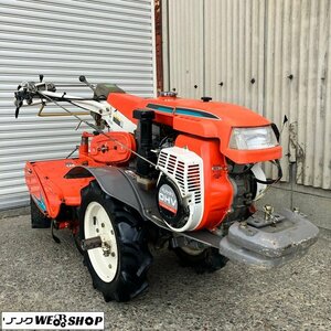 滋賀 クボタ TG800 管理機 5.6馬力 最大出力8.0馬力 ガソリン リコイル 耕うん幅 約600㎜ 新品爪付き 耕運機 花 園芸 家庭菜 中古