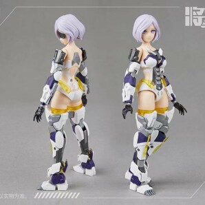 未組品 プラモデル 将魂姫（MS GENERAL） MG-06 夏侯惇×陸吾(りくご)  1/12スケール ※説明文参照の画像8