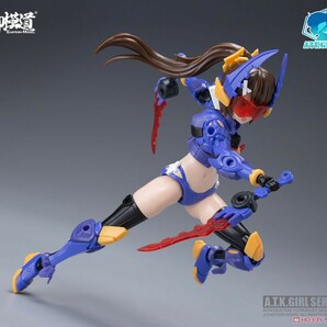 未組品 プラモデル 御模道(EASTERN MODEL) A.T.K.GIRL クワガタガール・タイタン 1/12スケール ※説明文参照の画像8